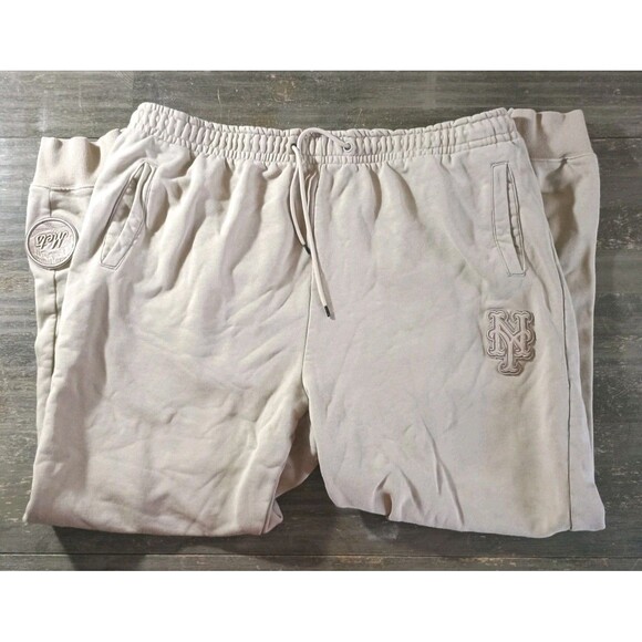 Other - New York Mets Pro Standard Tan Beige Men's Sweatpants Size 2x